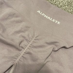 Alphalete biker amplify shorts!